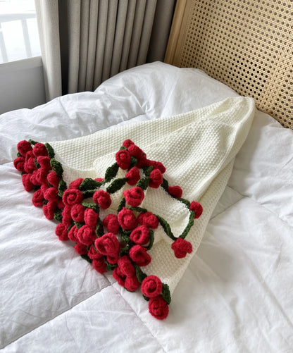 Rose Bouquet Blanket