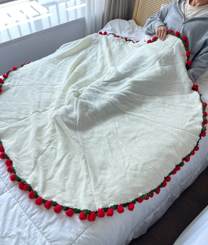 Rose Bouquet Blanket